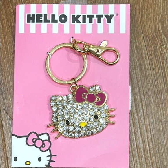 Hello Kitty Rhinestone Keychain (NWT)(LS) - Picture 1 of 5